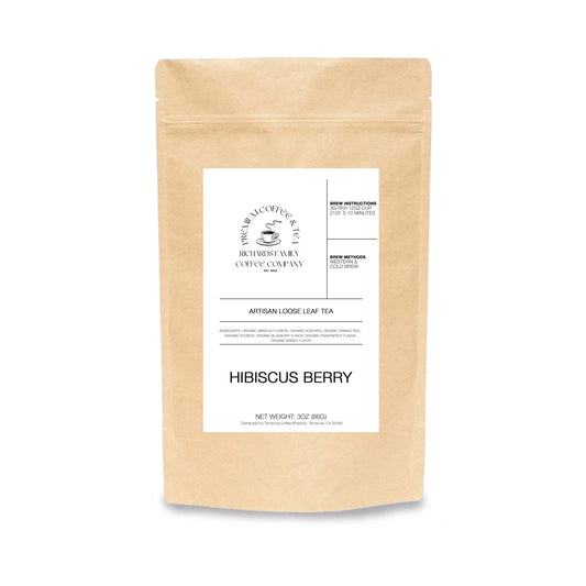 Hibiscus Berry Tea - Organic Flavored Herbal Blend