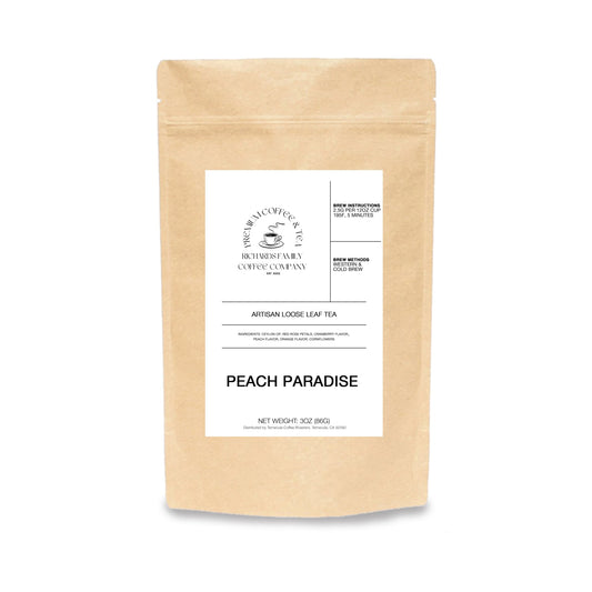 Peach Paradise Herbal Tea - Fruity, Smooth & Refreshing
