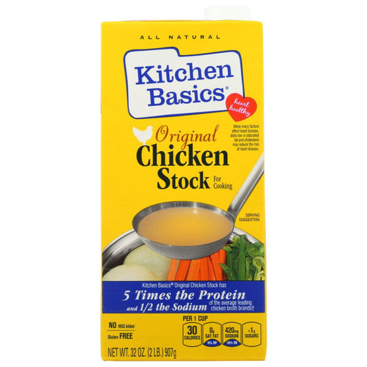 Original Chicken Stock, 32 Oz - No MSG