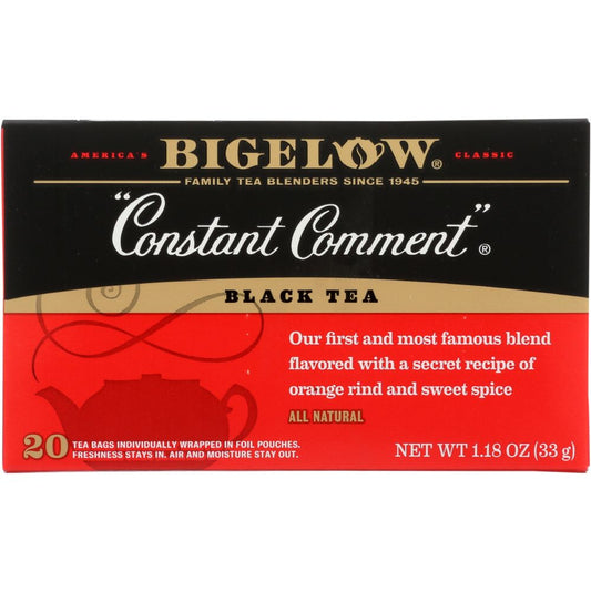 BIGELOW: Constant Comment Black Tea, 20 tea bags