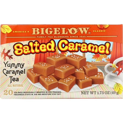 BIGELOW: Salted Caramel Black Tea 20 Bags, 1.73 oz