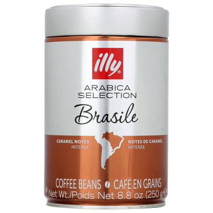 ILLYCAFFE: Coffee Arabica Brazil Wholebean, 8.8 oz