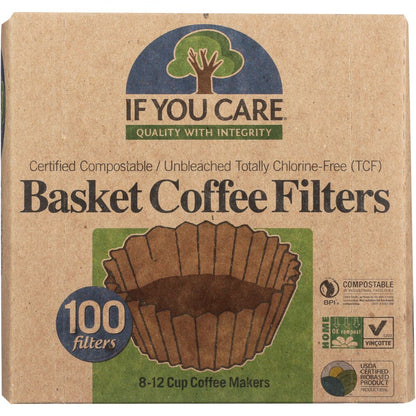 IF YOU CARE: Coffee Filters, 100 Count
