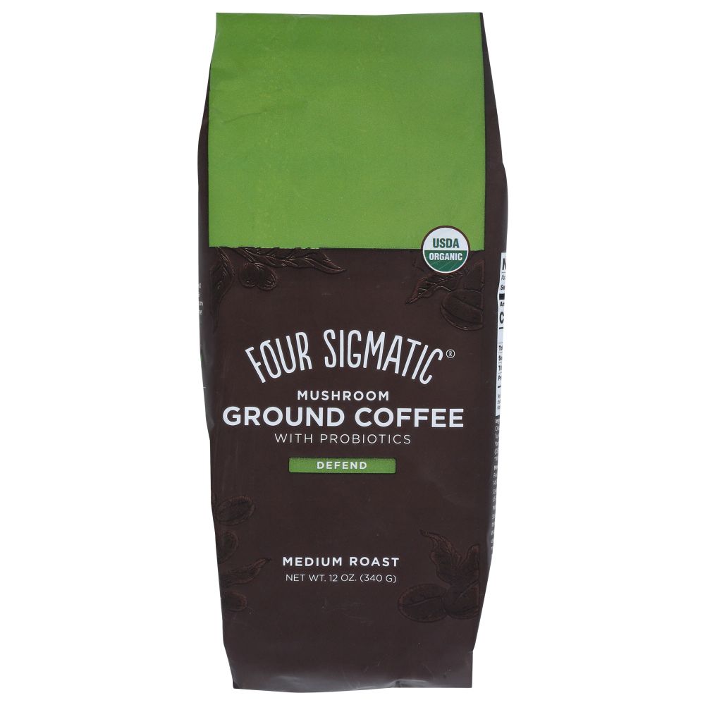 FOUR SIGMATIC: Coffee Grnd Mushrm Probio, 12 oz