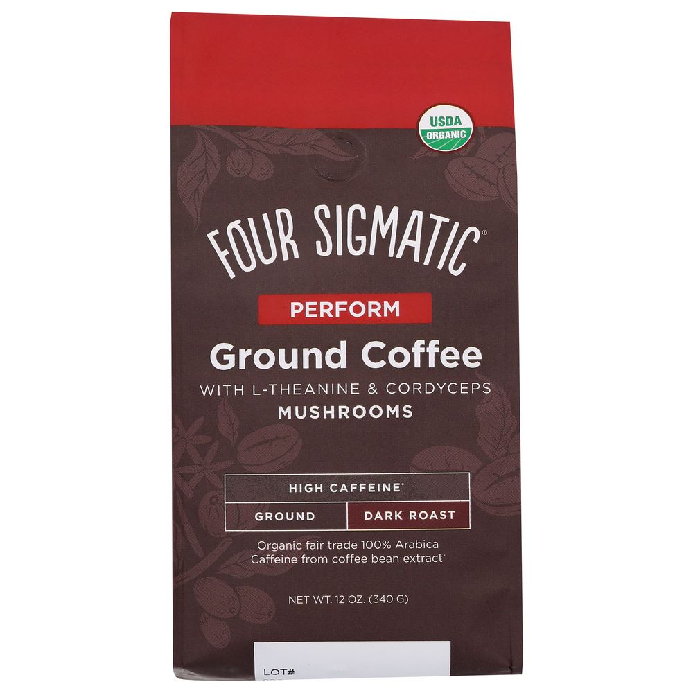 FOUR SIGMATIC: Perform Ground Coffee, 12 oz